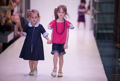 Детское модельное агентство President Kids — Дизайнерский показ в Fabrique